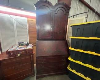 FALL FRONT SECRETARY DESK