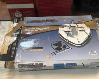 BOAT COVER SUPPORT SYSTEM