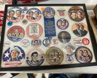 REAGAN CAMPAIGN BUTTONS