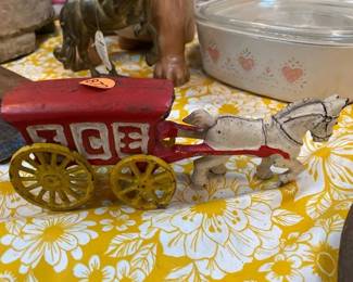 CAST IRON ICE CARRIAGE