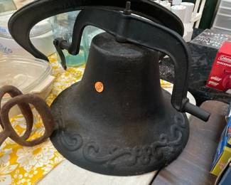 CAST IRON HANGING BELL