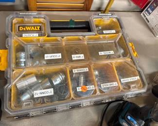 DEWALT CASE WITH HARDWARE