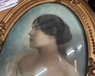 VINTAGE FRAMED PORTRAIT