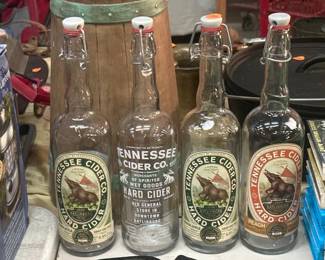 4 TENNESSEE CIDER BOTTLES