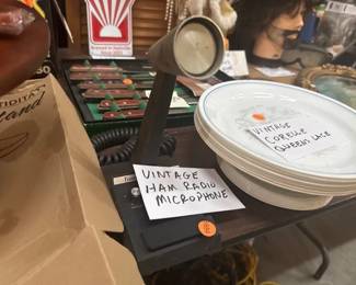 VINTAGE HAM RADIO MICROPHONE