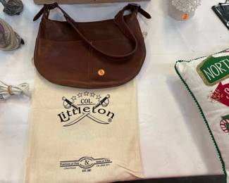 LITTLETON LEATHER HANDBAG