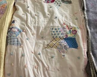 Handmade quilt.