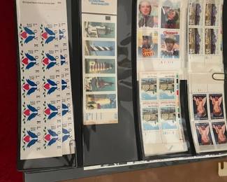 Large selection of postage stamps.