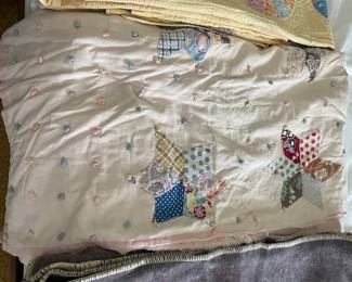 Handmade quilt.