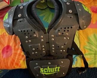 Schutt DS Flex football shoulder pads.
