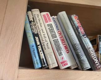 Large selection of Military books and more.