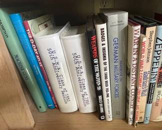 Large selection of Military books and more.