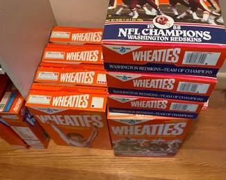 Souvenir Wheaties boxes.