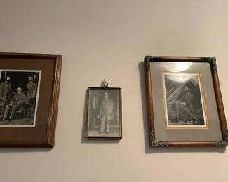 Assorted artwork.