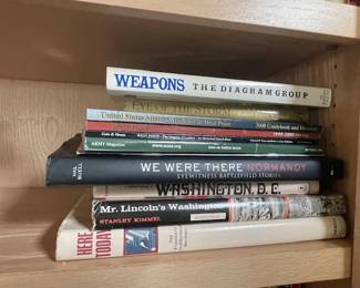 Large selection of Military books and more.