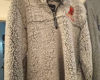 Sherpa pullover.