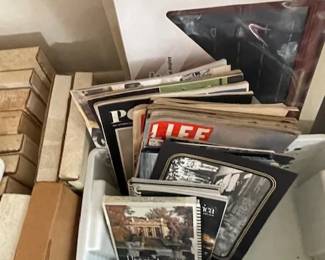 Life Magazines and more.
