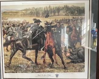 "Duel on Yew Ridge" Don Stivers Signed Limited Edition Civil War Artist Proof