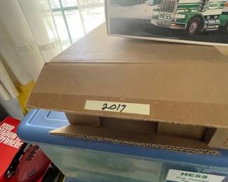 Hess trucks 1982 to 2021.