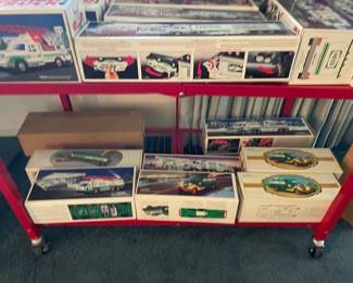Selection of Hess trucks (1984-2019).