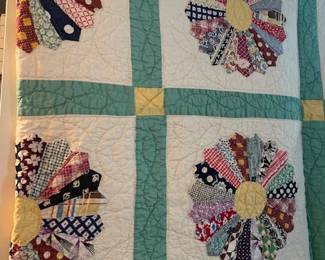 Handmade quilt.