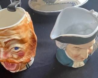 Toby mugs.