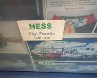 Hess trucks 1982 to 2022.