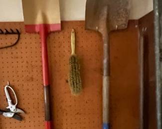 Garden tools.
