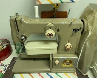 Vintage Pfaff sewing machine.