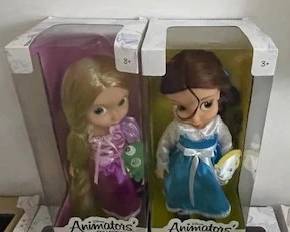 Disney Store Animators Collection Dolls.