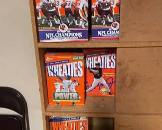 Souvenir Wheaties boxes.