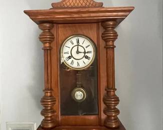 Antique wall clock.