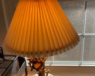 Pair of Hummel lamps.