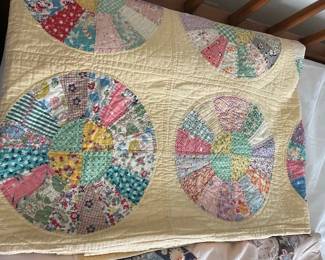 Handmade quilt.