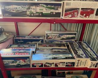 Selection of Hess trucks (1984-2019).