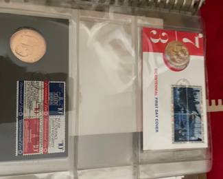 Large selection of postage stamps.