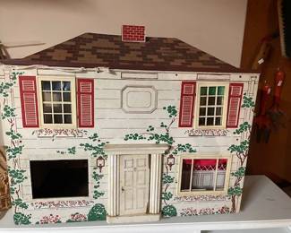 Vintage dollhouse.