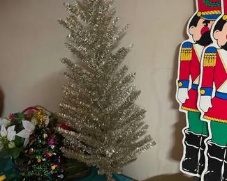 Vintage aluminum tree.