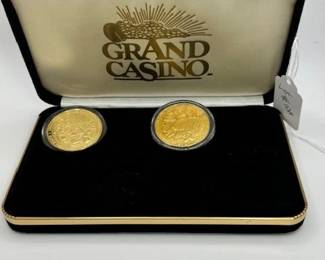 
Elvis, artist of the year grand Casino commemorative coins, 