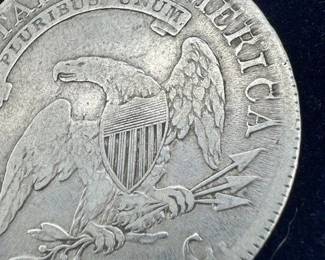 Super rare 1808 capped bust half dollar first version