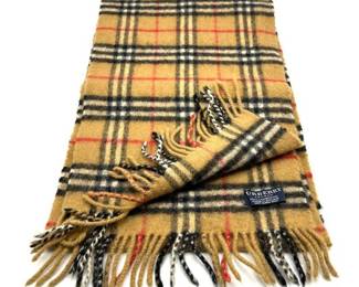 Burberry London Check Lambswool Scarf - Authentic