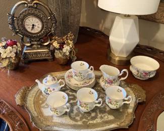 Royal Albert "Moss Rose" from England tea set