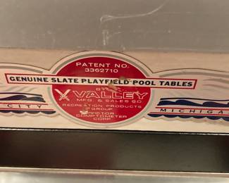 Genuine Slate Playfield Pool Table