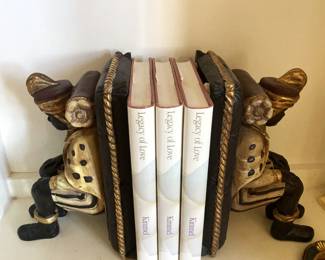 Blackamoor bookends