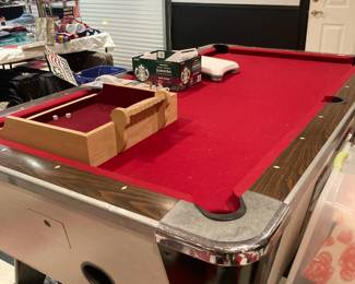 Genuine Slate Playfield Pool Table