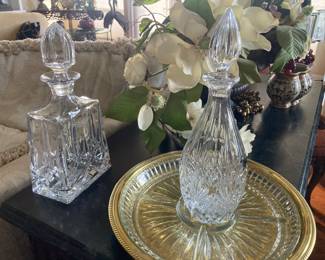 Crystal decanters