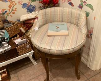 Another vanity stool