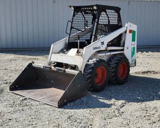 Bobcat 642 Skid Steer | Gasoline Engine | New Foam Filled Tires | Service Manual | 1700 Hours | Rebuilt Motor