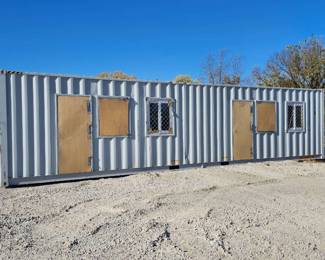 40' Container Two Bedroom Home W/ Two Bathrooms