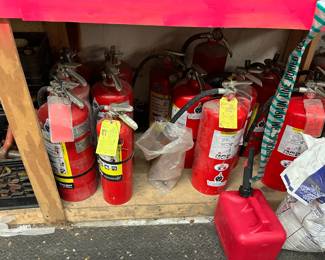 Fire extinguishers